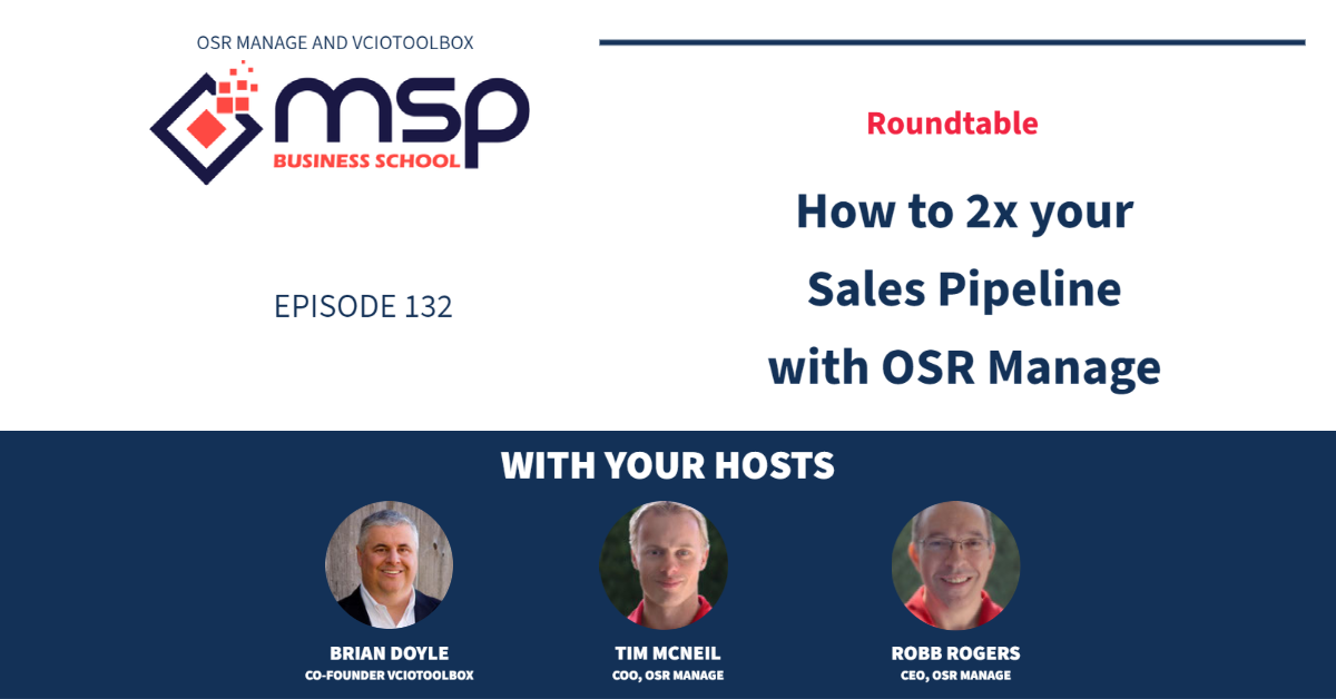 cover of episode Roundtable How to 2x your Sales Pipeline with OSR Manage Audio