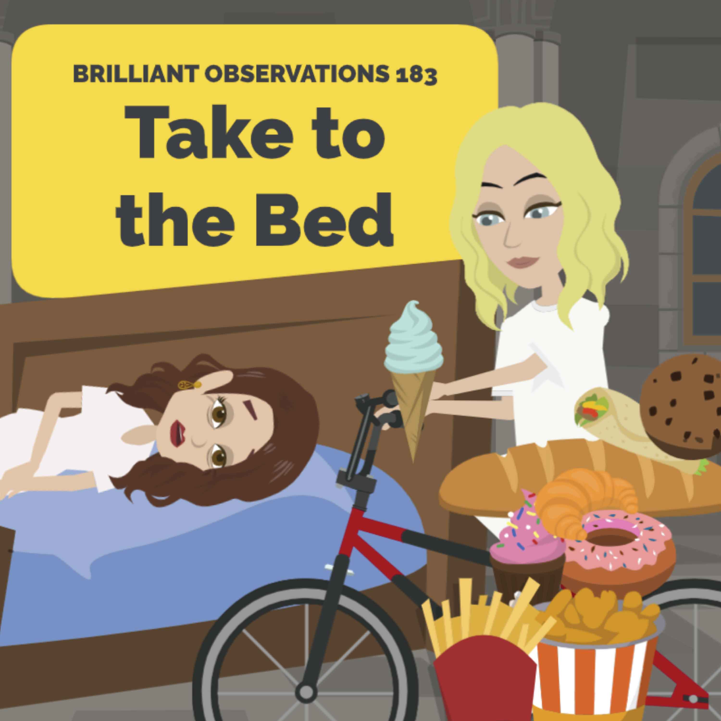 Take to the Bed  |  Brilliant Observations 183