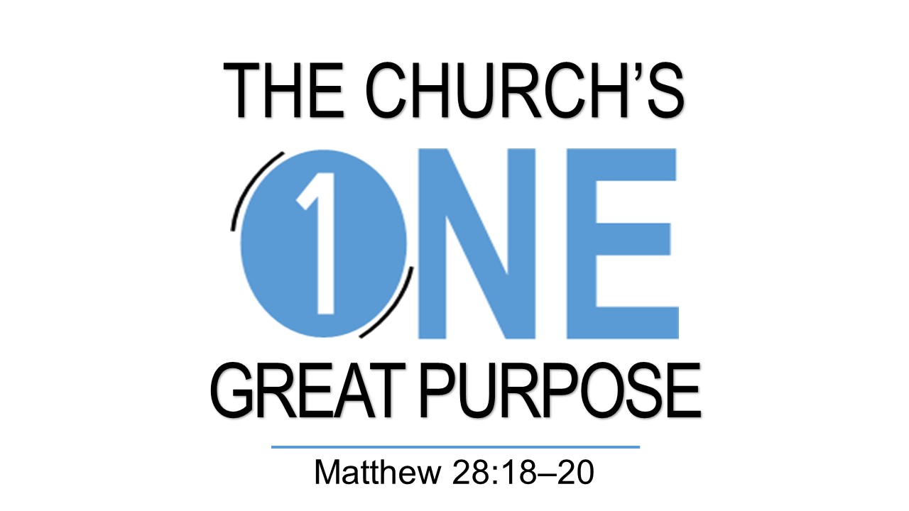 The Church's One Great Purpose (Dr. Chris Bonts	) episode artwork