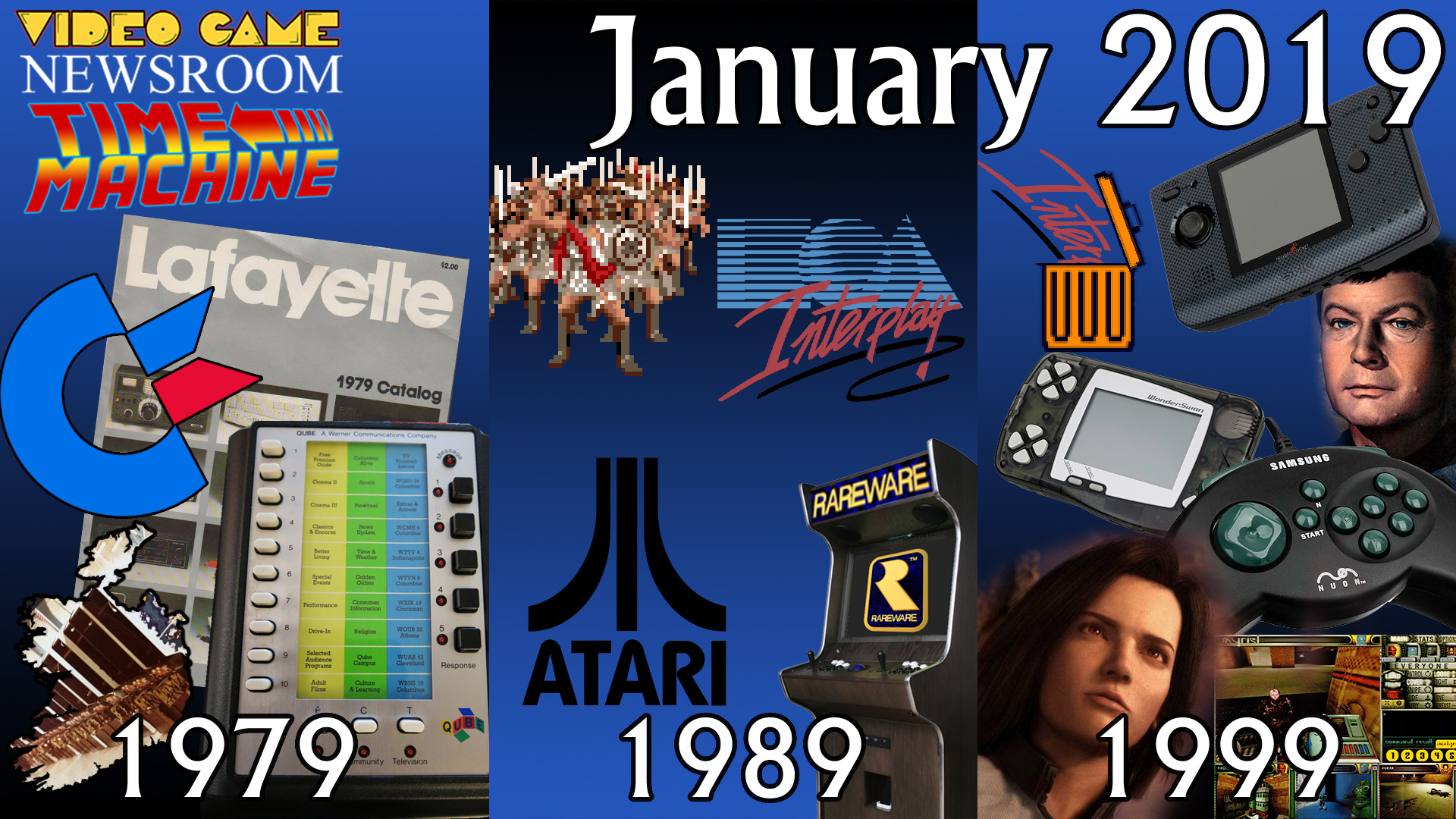 Video Game Newsroom Time Machine