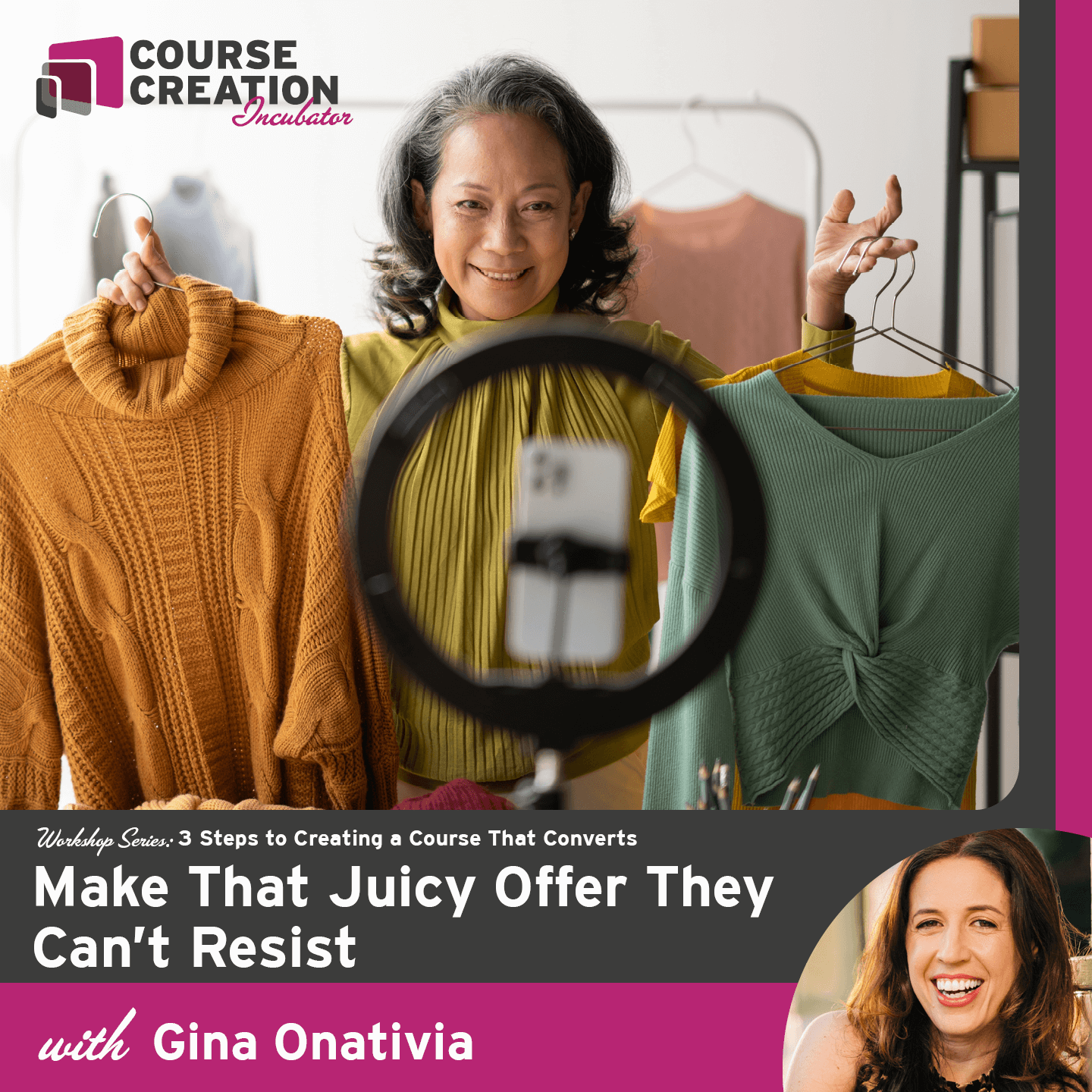 #136: Make That Juicy Offer They Can’t Resist | ONLINE COURSE CREATION INCUBATOR