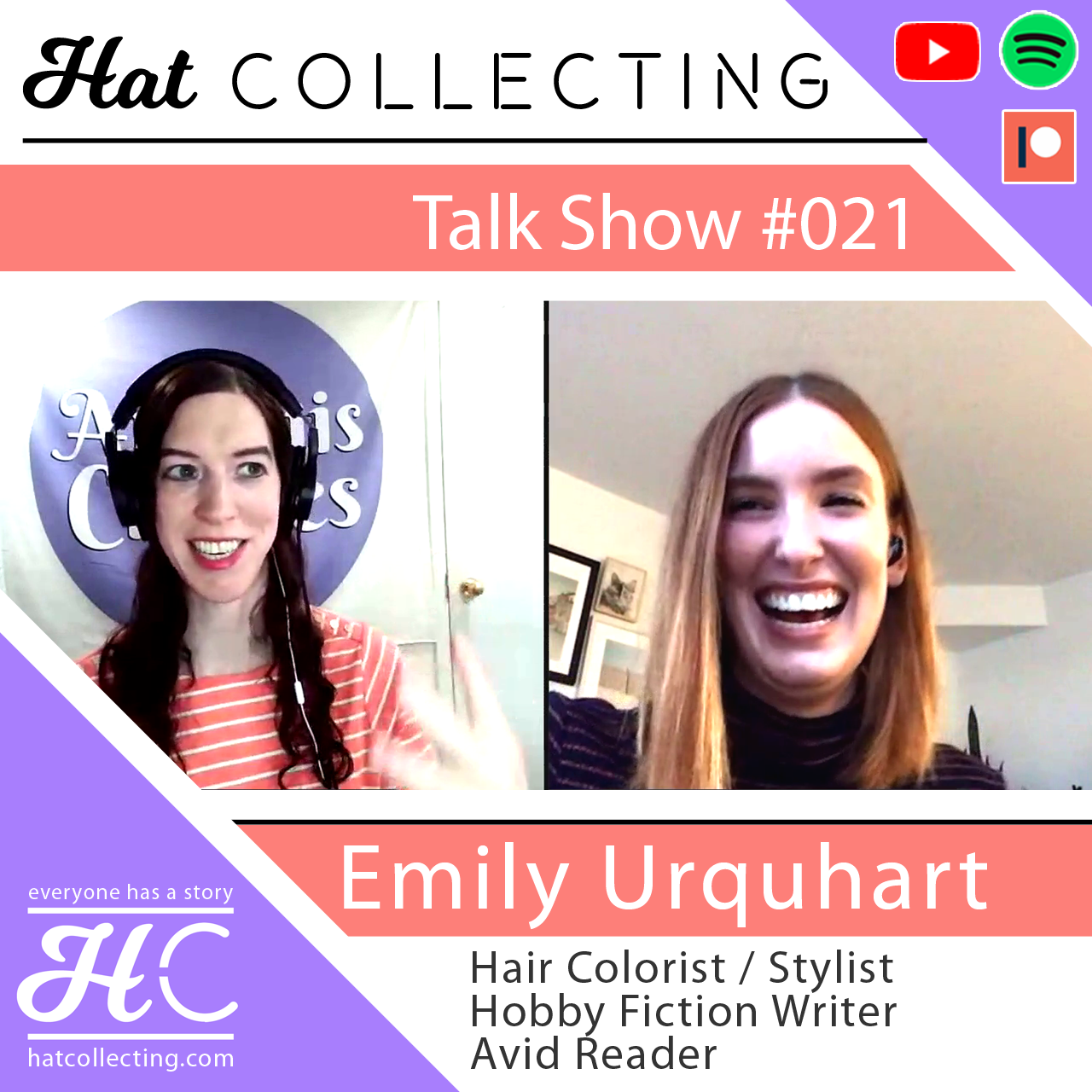 #021 Emily Urquhart (Hair Colorist, Writer, Reader, Yoga Enthusiast)