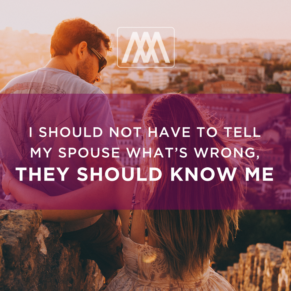 cover of episode I should not have to tell my spouse what’s wrong, they should know me | Ep. 75