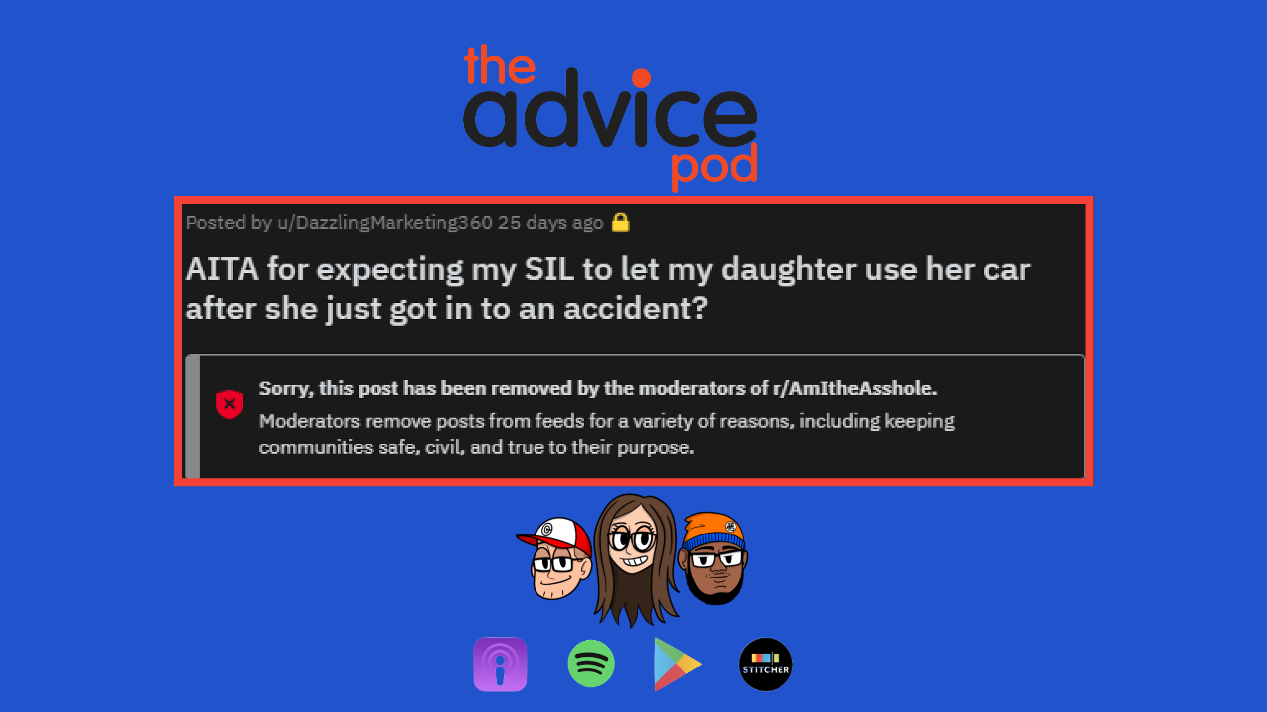 AITA for expecting my SIL to let my daughter use her car after she just got in to an accident?