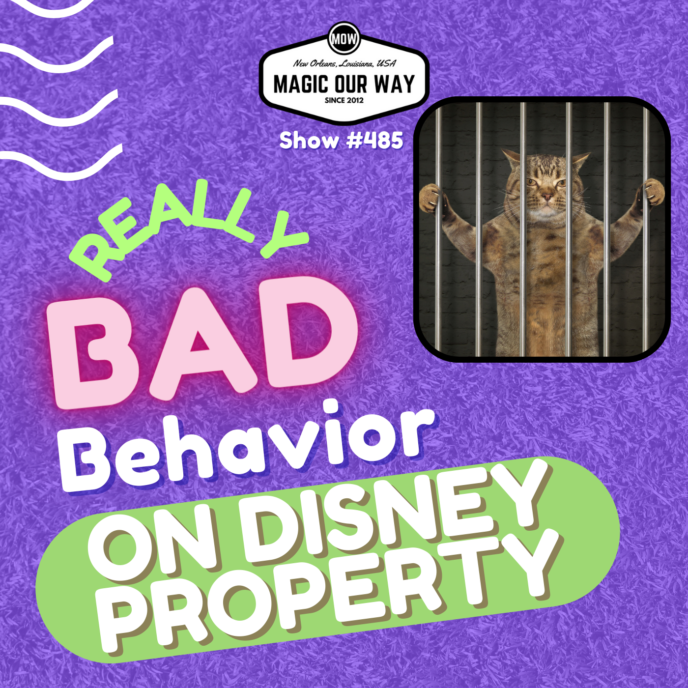cover of episode Really Bad Behavior on Disney Property - MOW #485