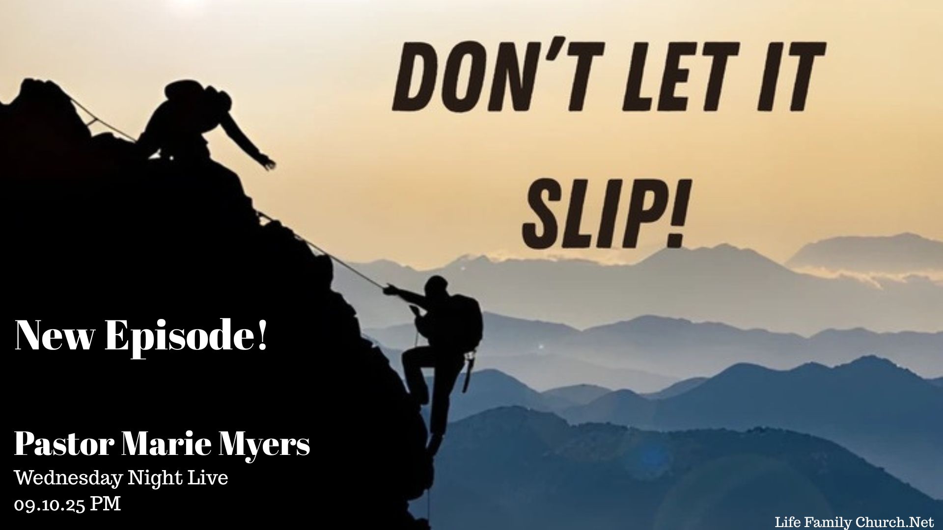 Don't let it Slip! | 09.10.25 PM