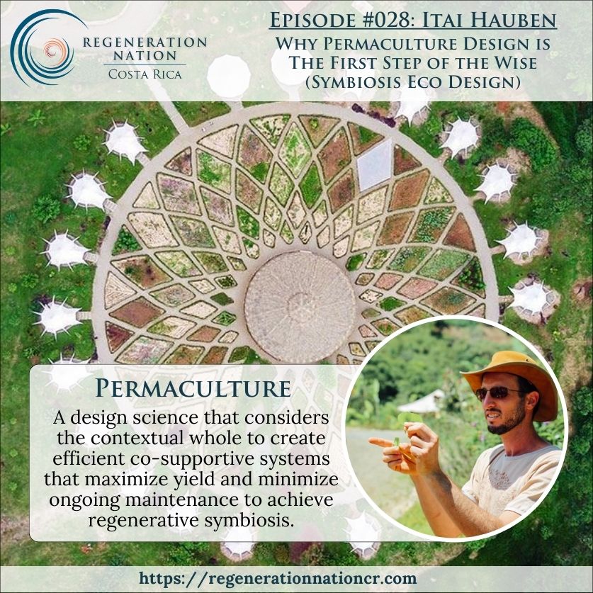 028 Itai Hauben: Why Permaculture Design is The First Step of the Wise (Symbiosis Eco Design)