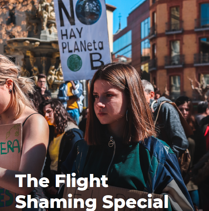 Episode 106. Dirk Singer, creative director at SimpliFlying. Flight shame and sustainability of aviation.
