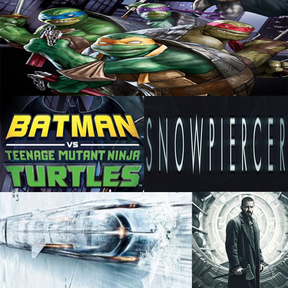 Week 119: (Batman vs. Teenage Mutant Ninja Turtles (2019), Snowpiercer (2013))