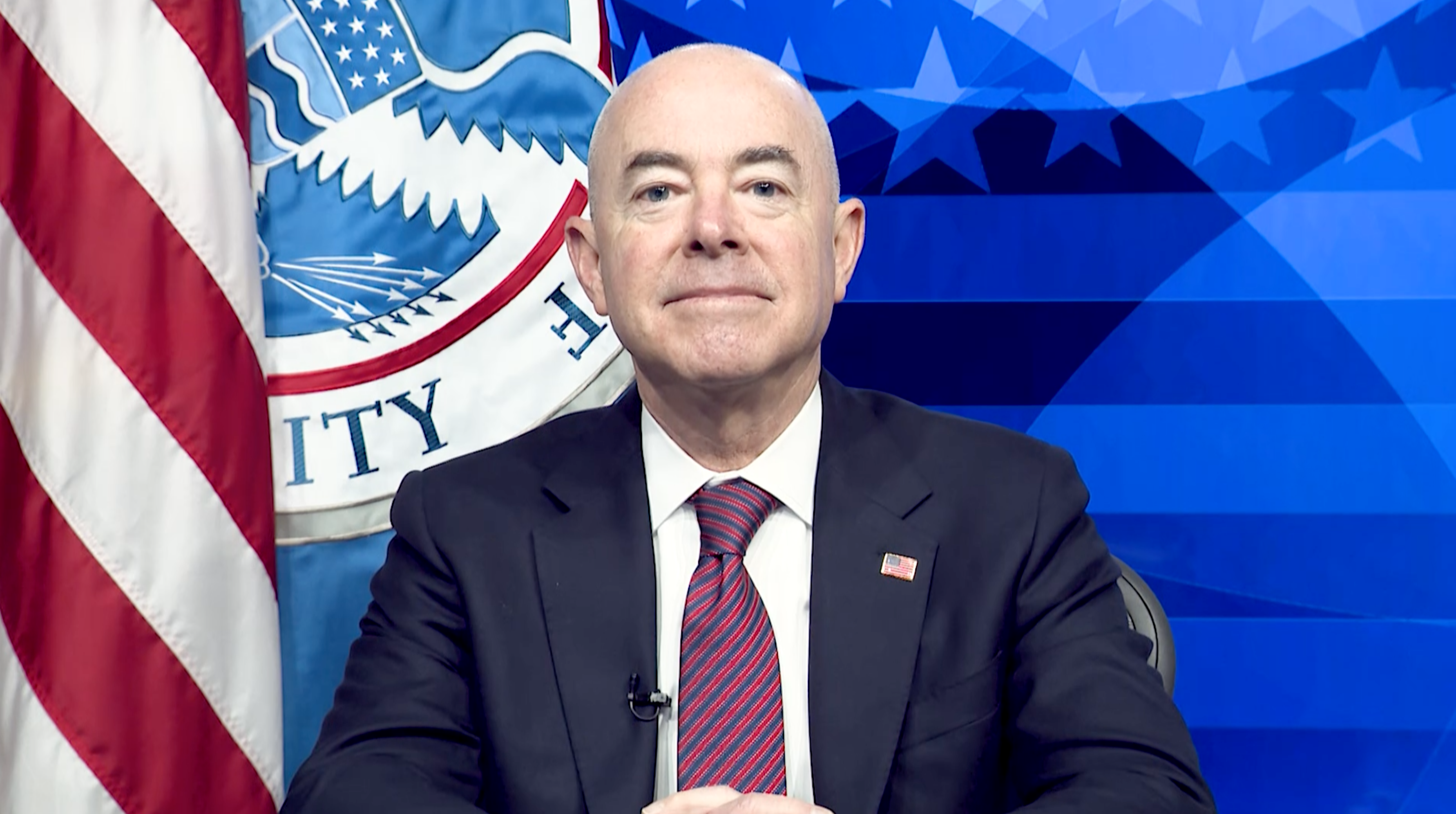 Ransomware, with US Homeland Security Secretary Alejandro Mayorkas