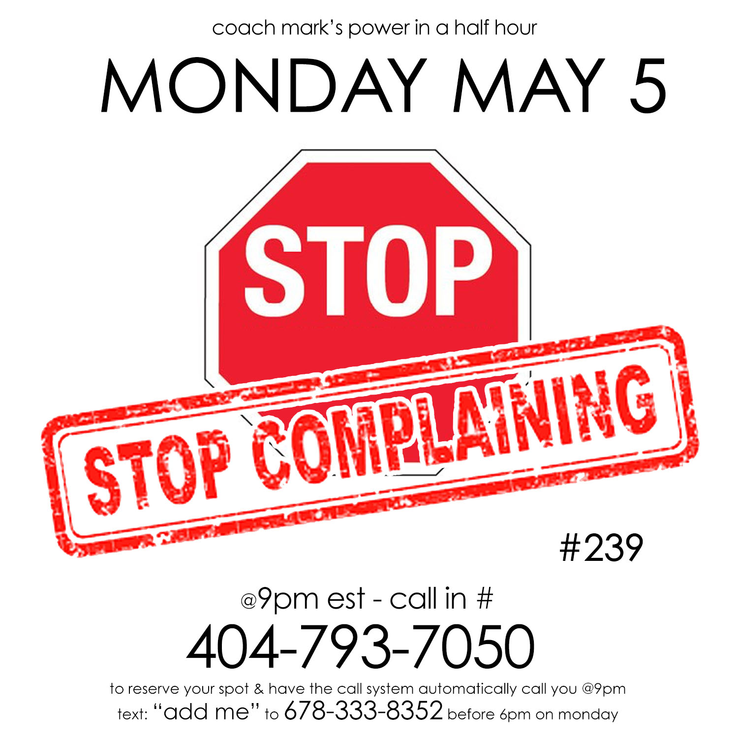 Episode 239: Stop Complaining, Start Appreciating