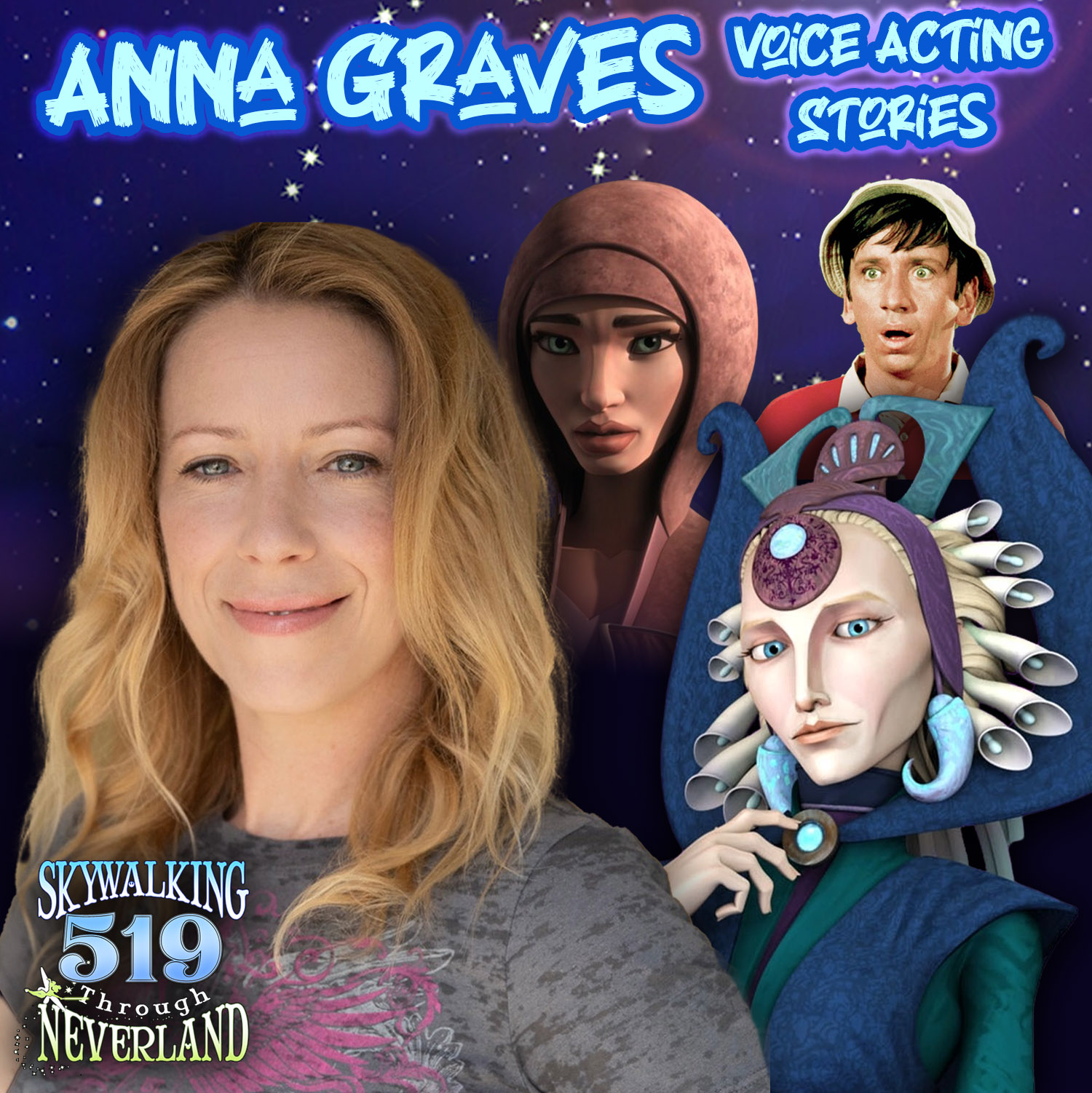 cover of episode 519: Anna Graves - Voice Acting Stories from THE CLONE WARS