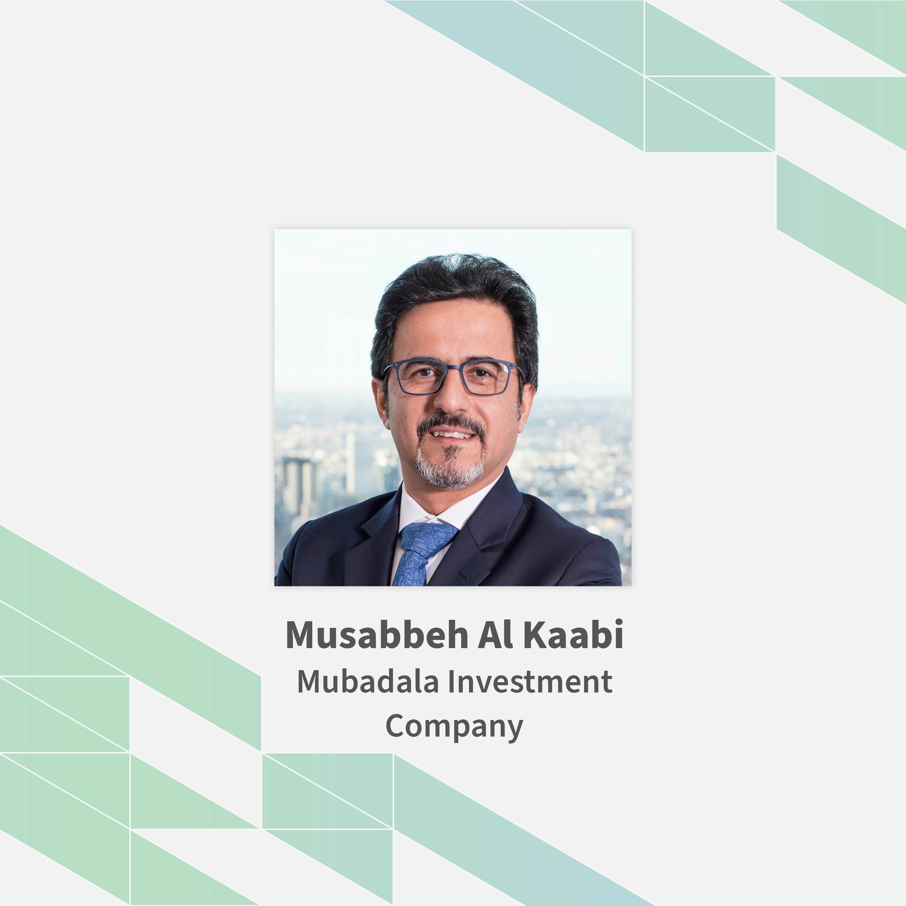 Leadership Dialogue with Musabbeh Al Kaabi, Mubadala