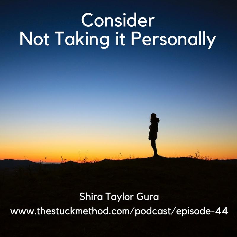 cover of episode 045: Consider Not Taking It Personally