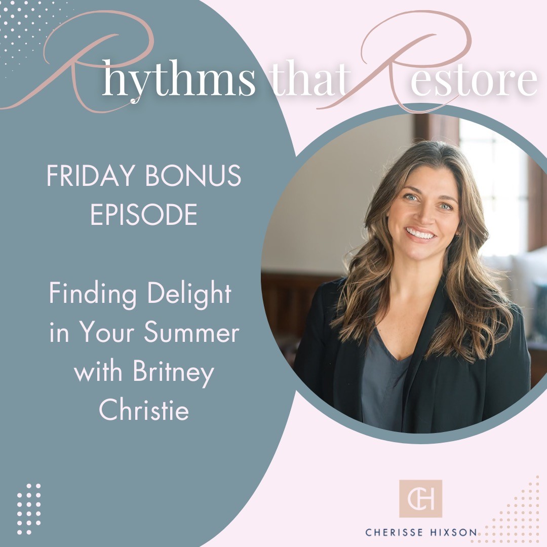 Rhythms that Restore: Hope for the Busy Christian Woman