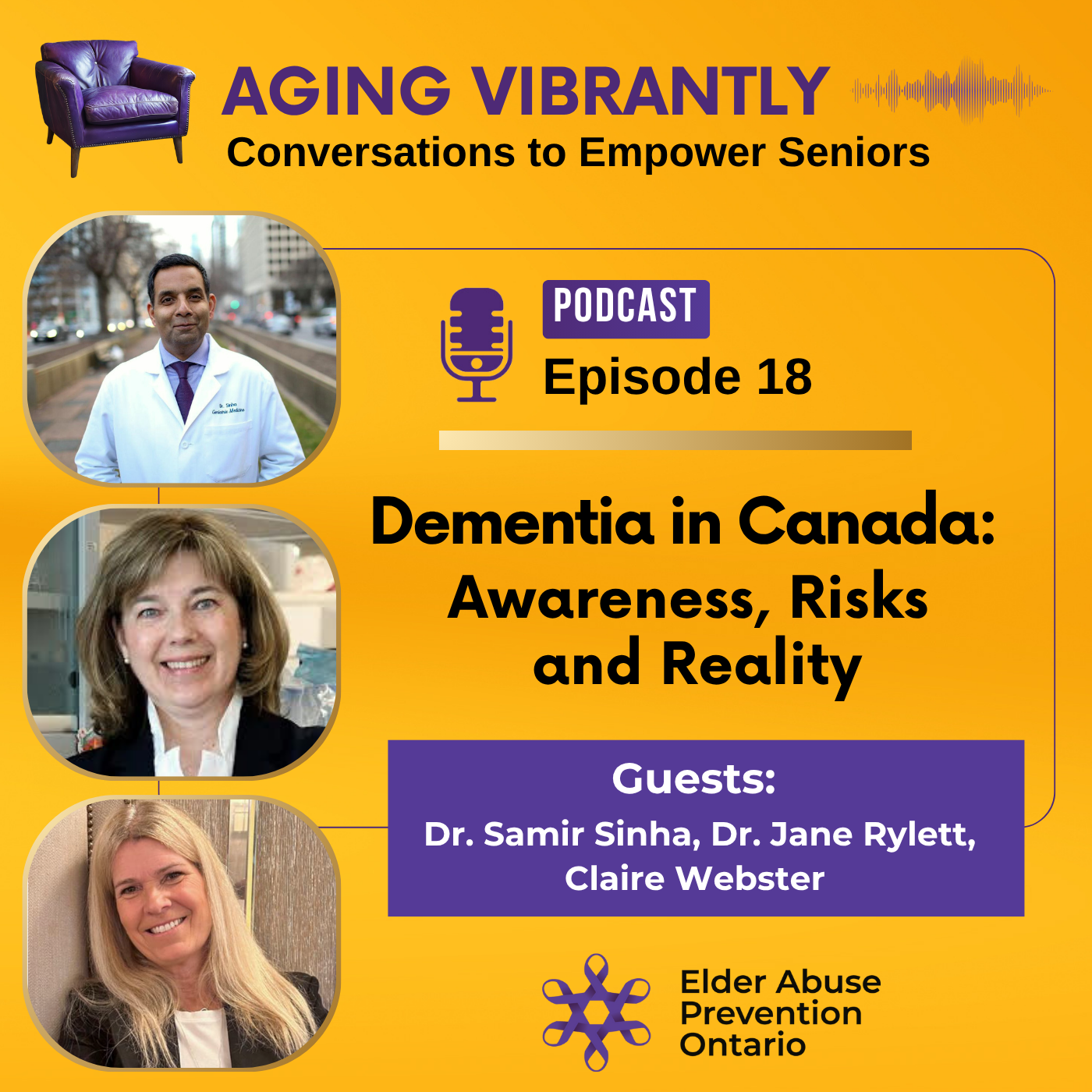 Aging Vibrantly : Conversations to Empower Seniors