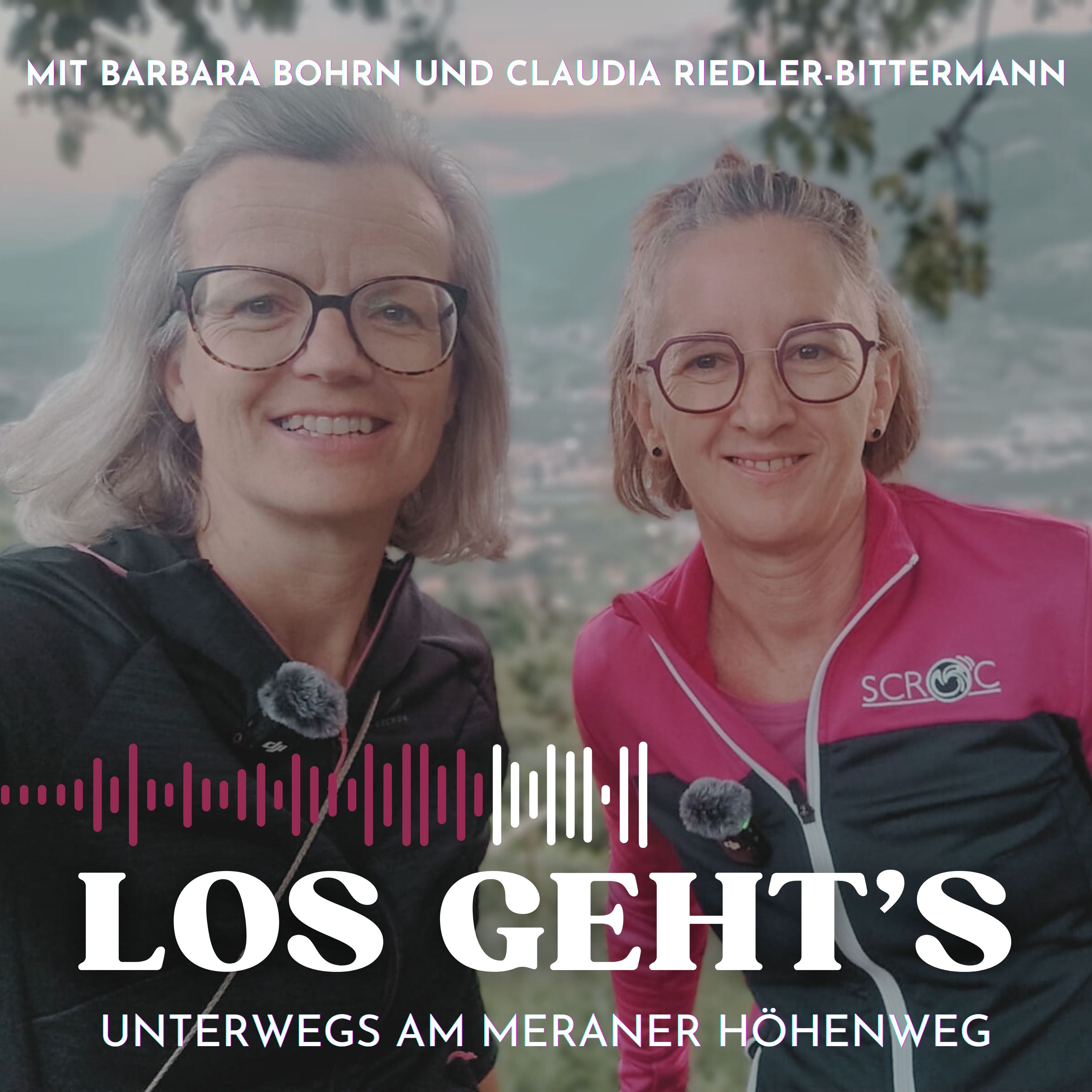 Los geht's - unterwegs am Meraner Höhenweg