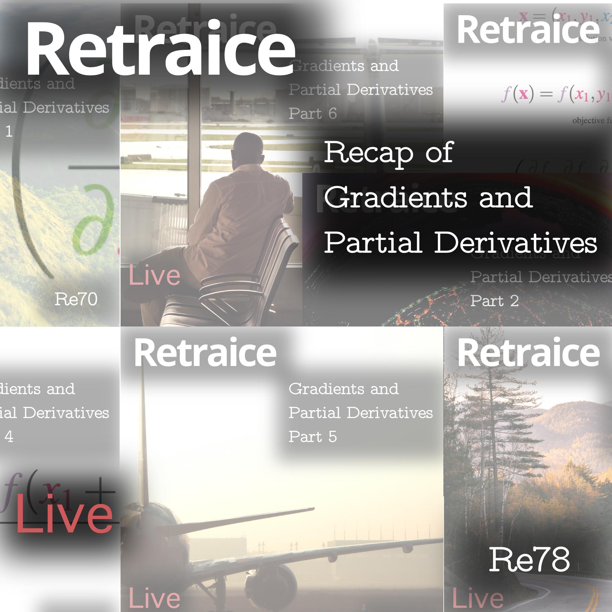 Re78: Recap of Gradients and Partial Derivatives (AIMA4e pp. 119–122)