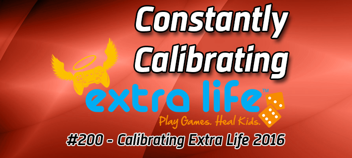 Calibrating Extra Life 2016