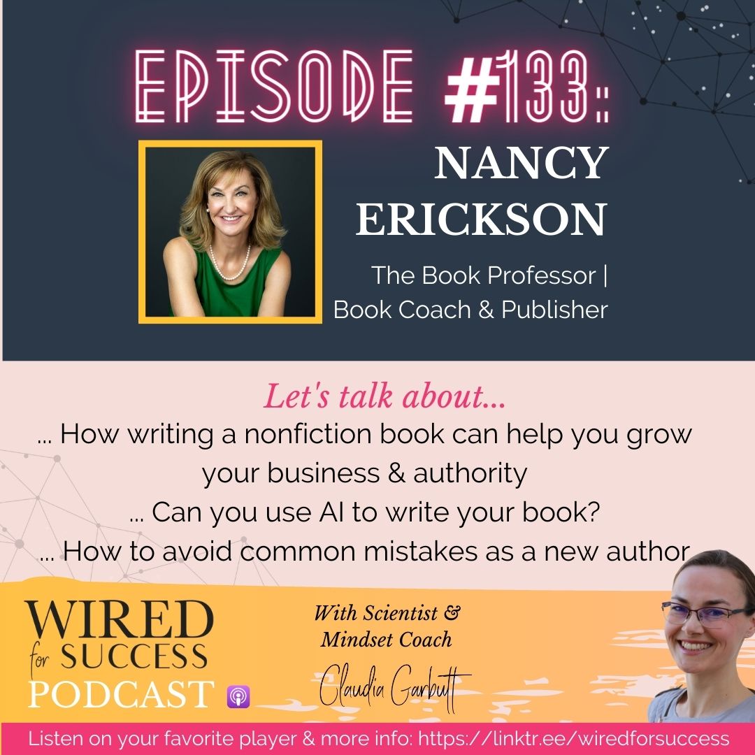 Writing And Publishing Your Expert Book with Nancy Erickson | Episode 133