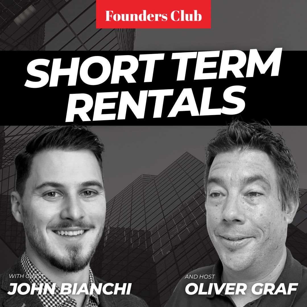 Find A Profitable Short Term Rental | John Bianchi on Founders Club