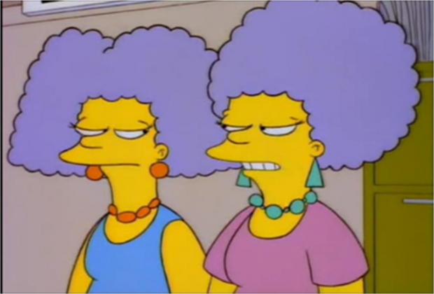 Two Smoking Ladies Two Smoking Ladies