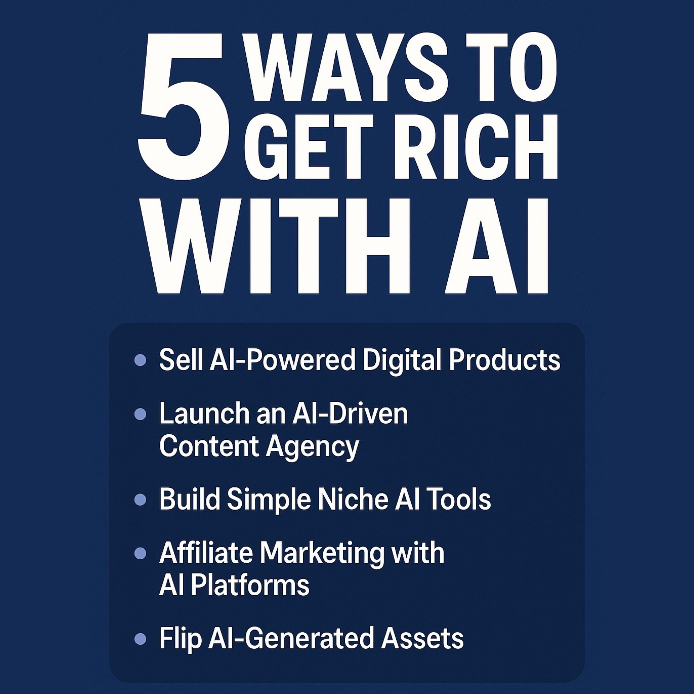 #338  -  How to get Rich with Ai