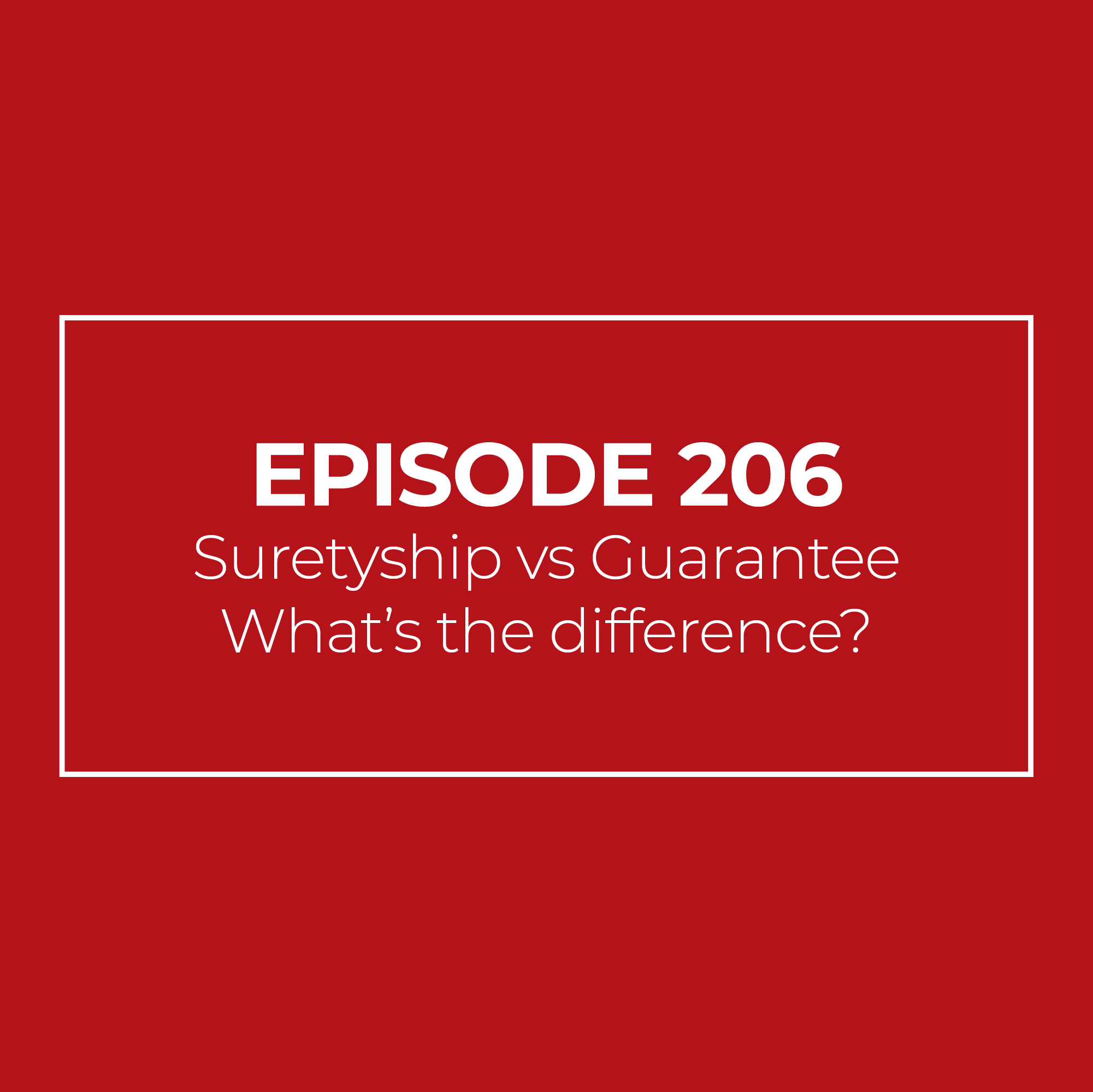 Suretyship vs Guarantee: What's the difference?