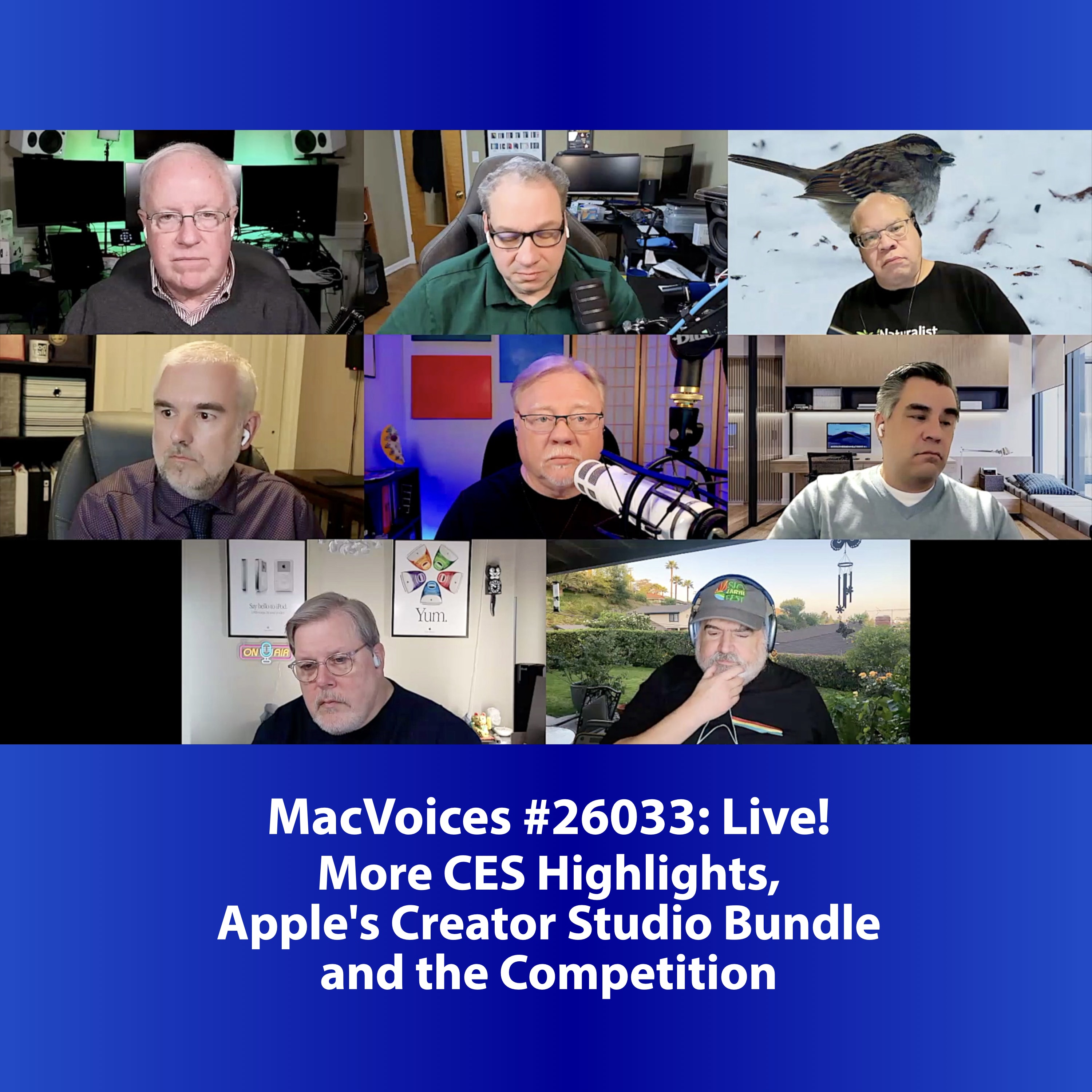MacVoices #26033: Live! - More CES Highlights, Apple's Creator Studio Bundle and the Competition