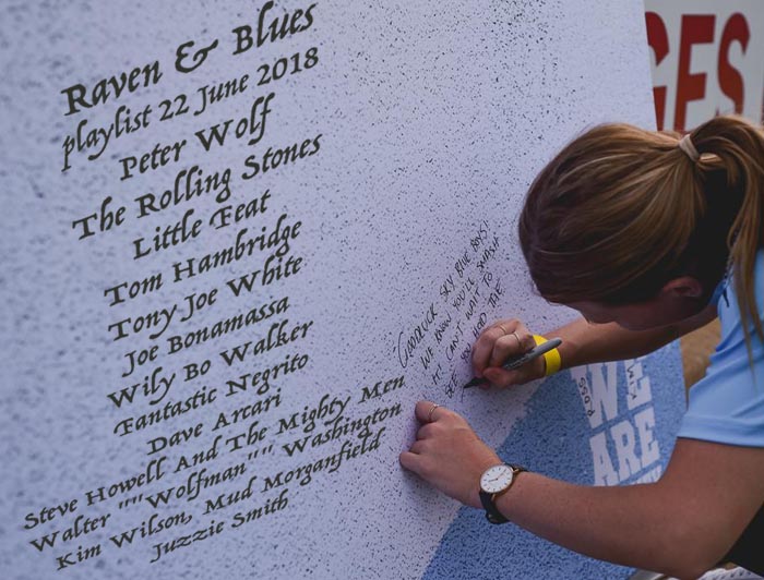 Raven and Blues 22 June 2018