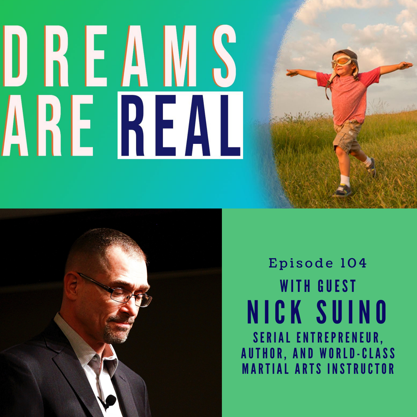 Ep 104: Mediocrity is just as hard as excellence. Choose wisely with World Class Martial Artist and Serial Entrepreneur Nick Suino