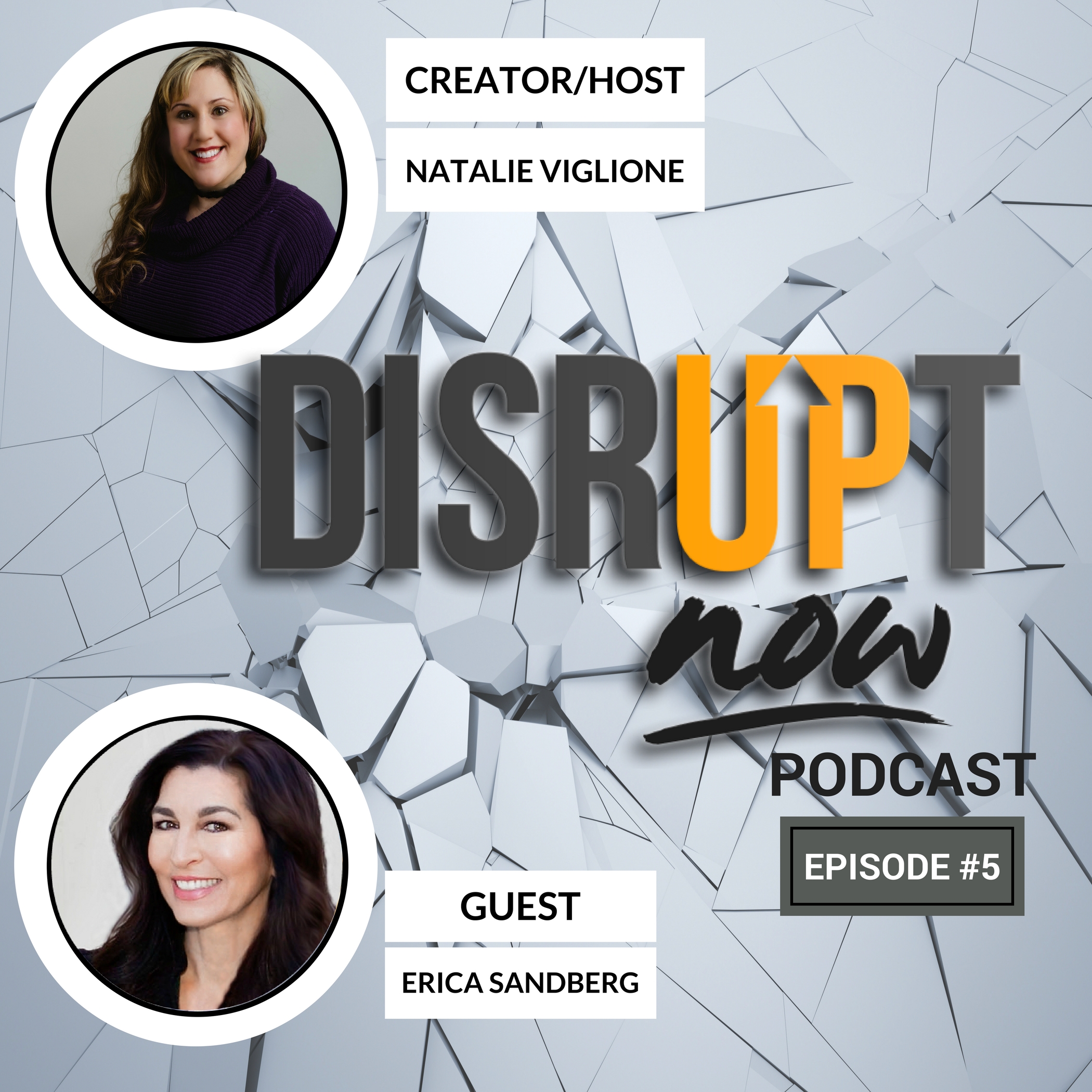 Episode #5 - Guest, Erica Sandberg, Disrupt How You Think of Finances