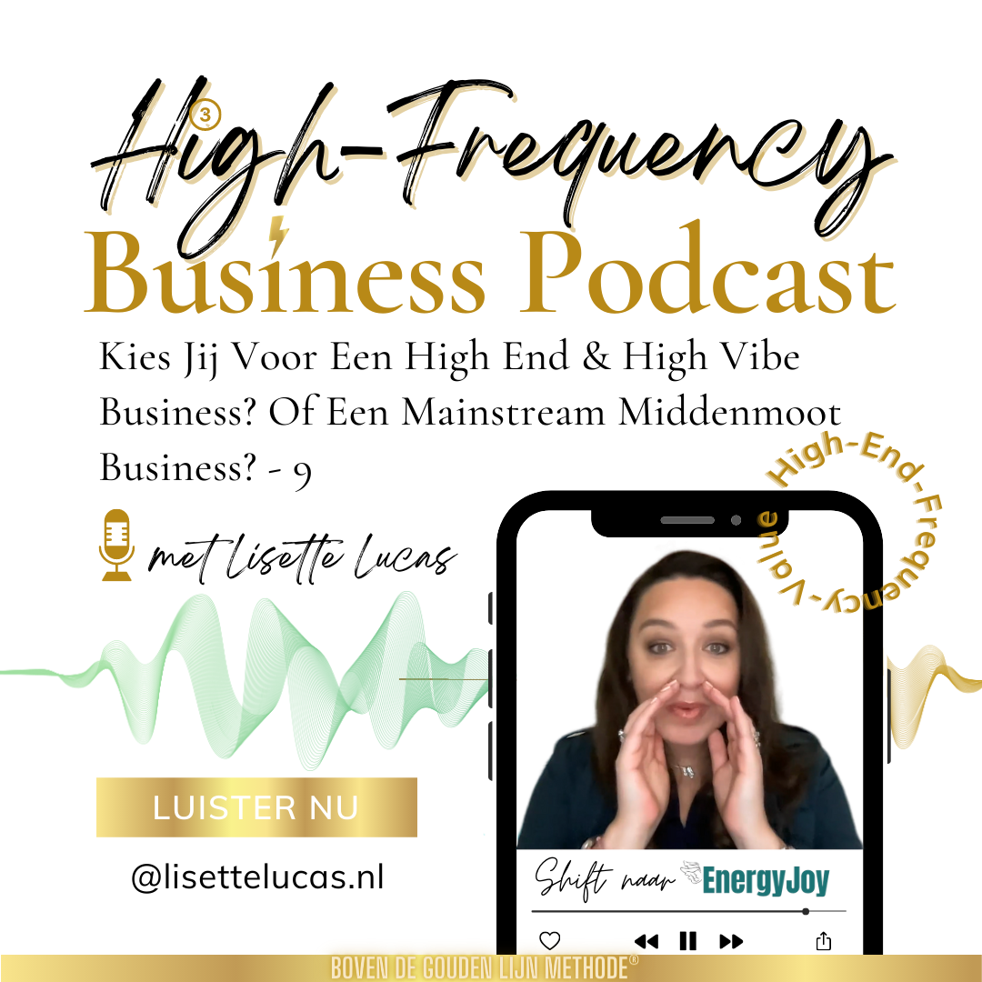 Lisette Lucas International® Podcast | Shift to EnergyJoy and Beyond | High End & Frequency Business Mastery