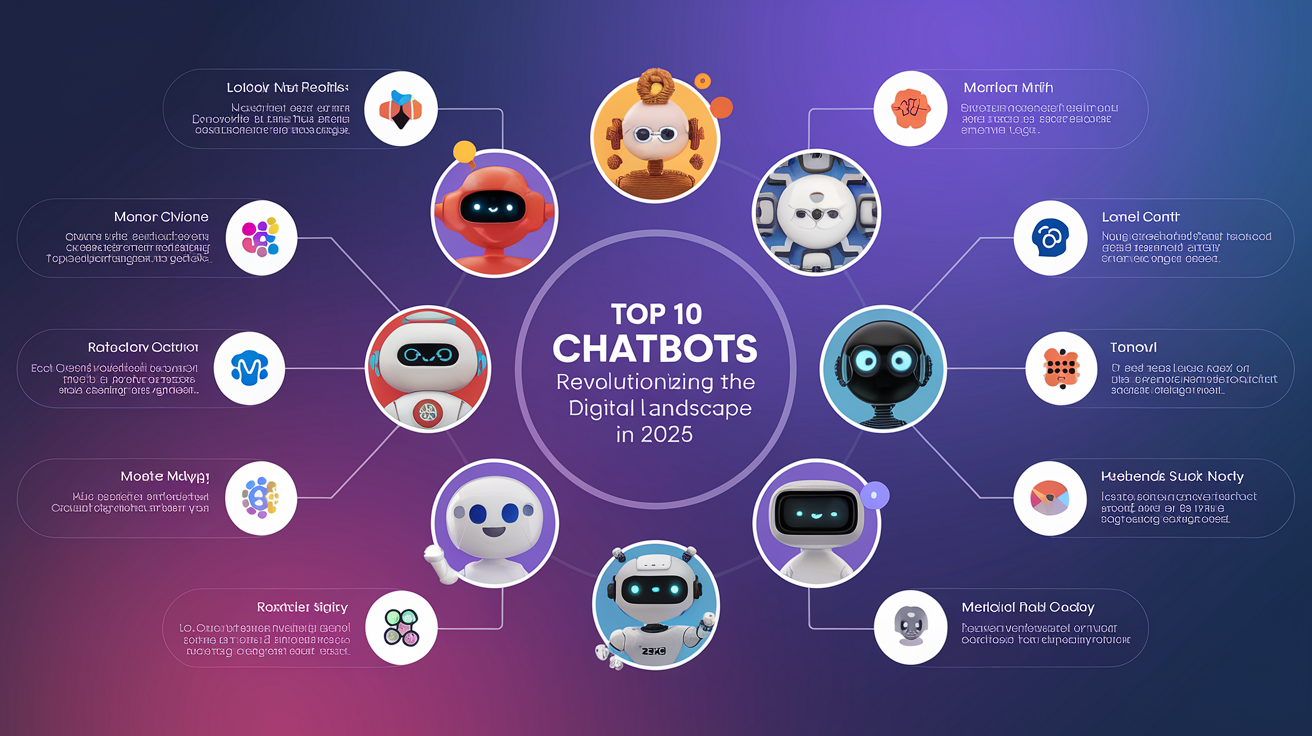 AI World Journal:  Top 10 Chatbots Revolutionizing the Digital Landscape in 2025