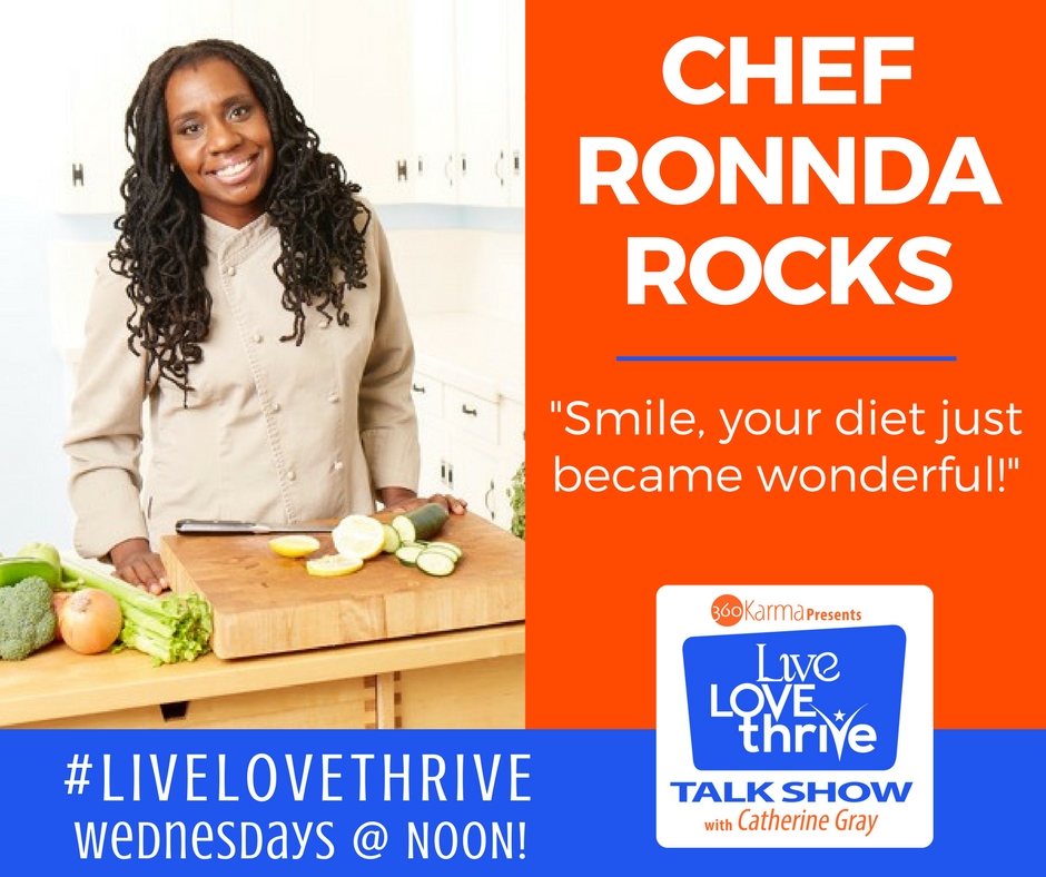 Ep. #166 Healthy Eating with Celebrity Chef Ronnda Hamilton