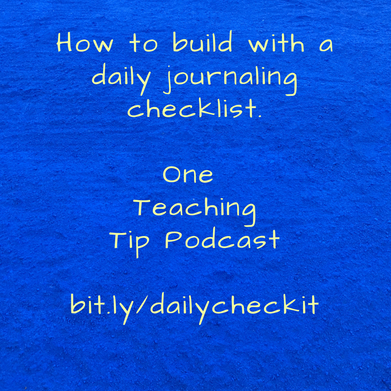 One Teaching Tip