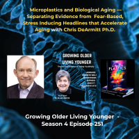 251 Microplastics and Biological Aging: Separating Evidence from Fear-based, Stress Inducing Headlines that Accelerate Aging: with Chris DeArmitt Ph.D.