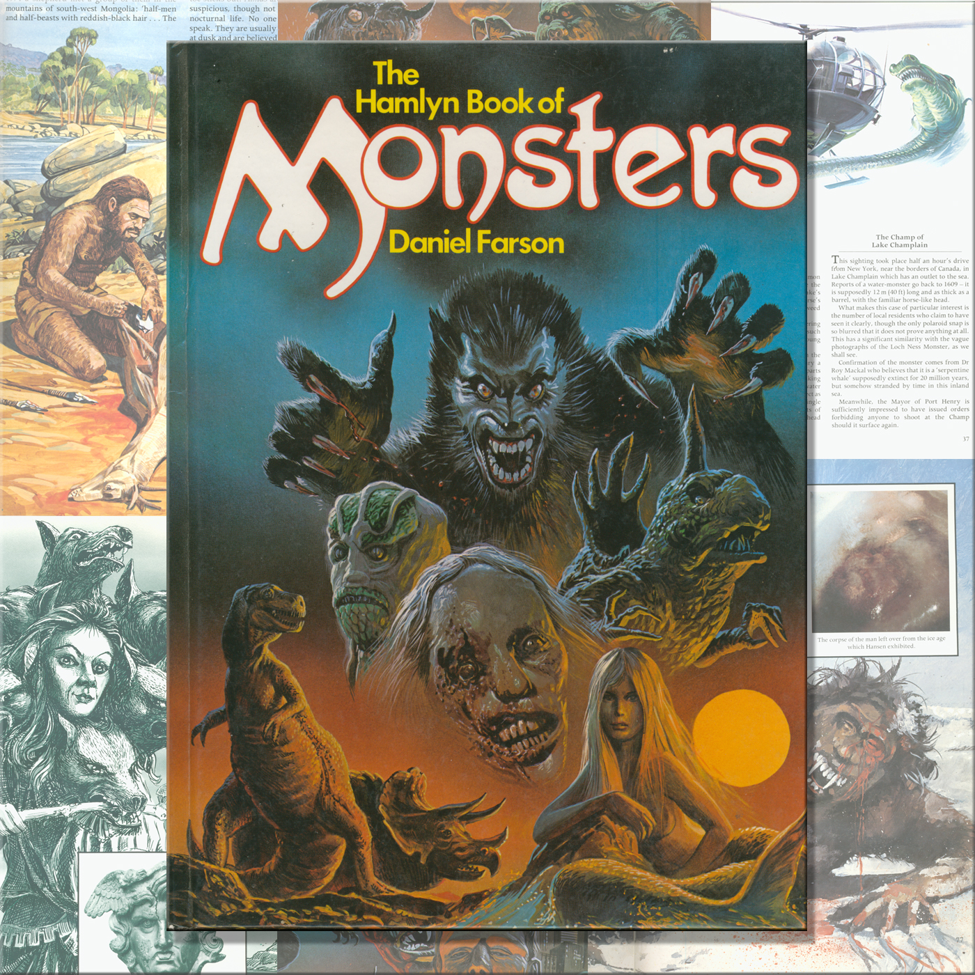 MICROGORIA 54 - The Hamlyn Book of Monsters