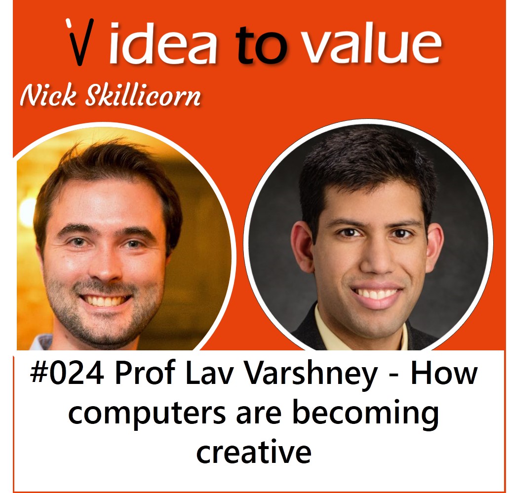 #024 Prof Lav Varshney - How computers are becoming creative