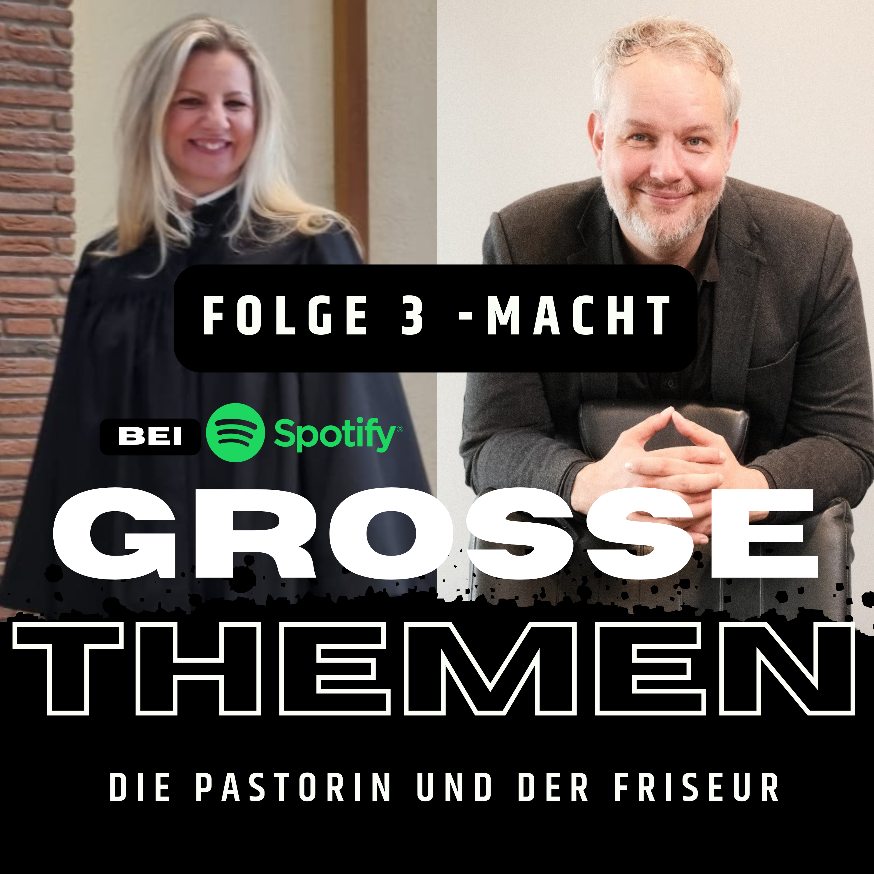 Grosse Themen - die Pastorin und der Friseur