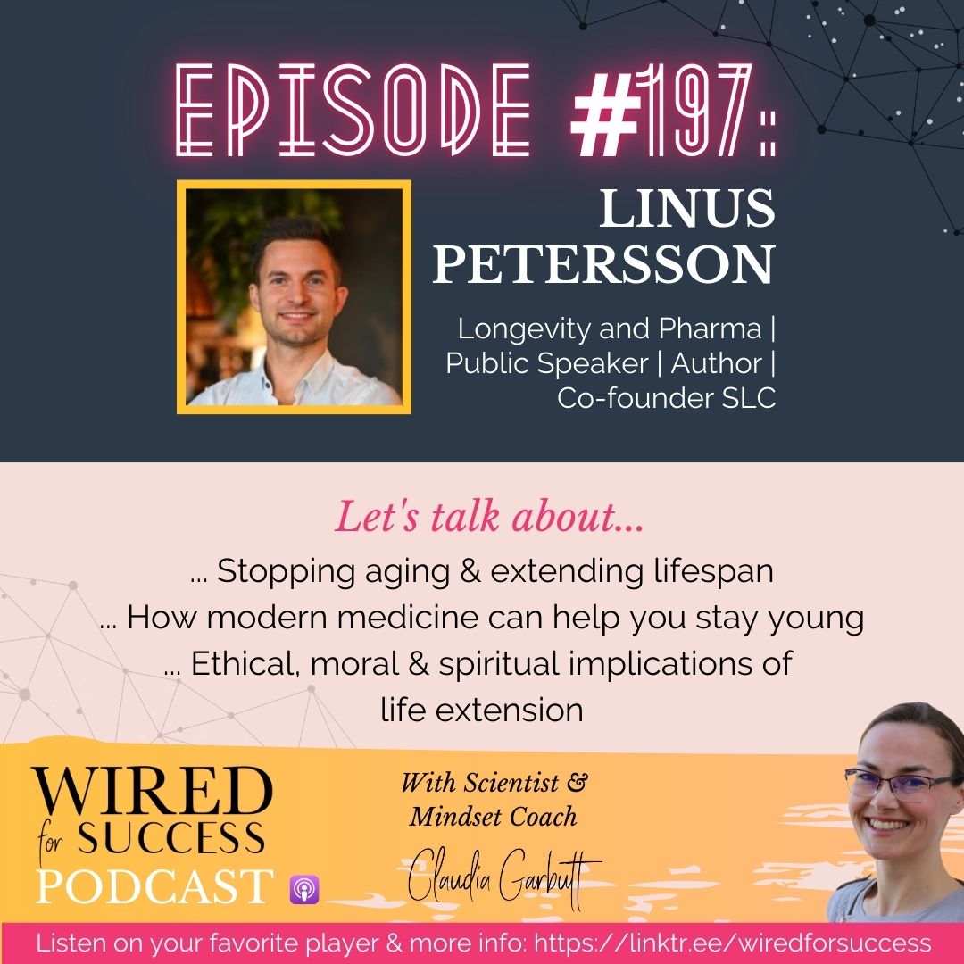 How Modern Science Gives Us Unlimited Lifespan with Linus Petersson | Episode 197