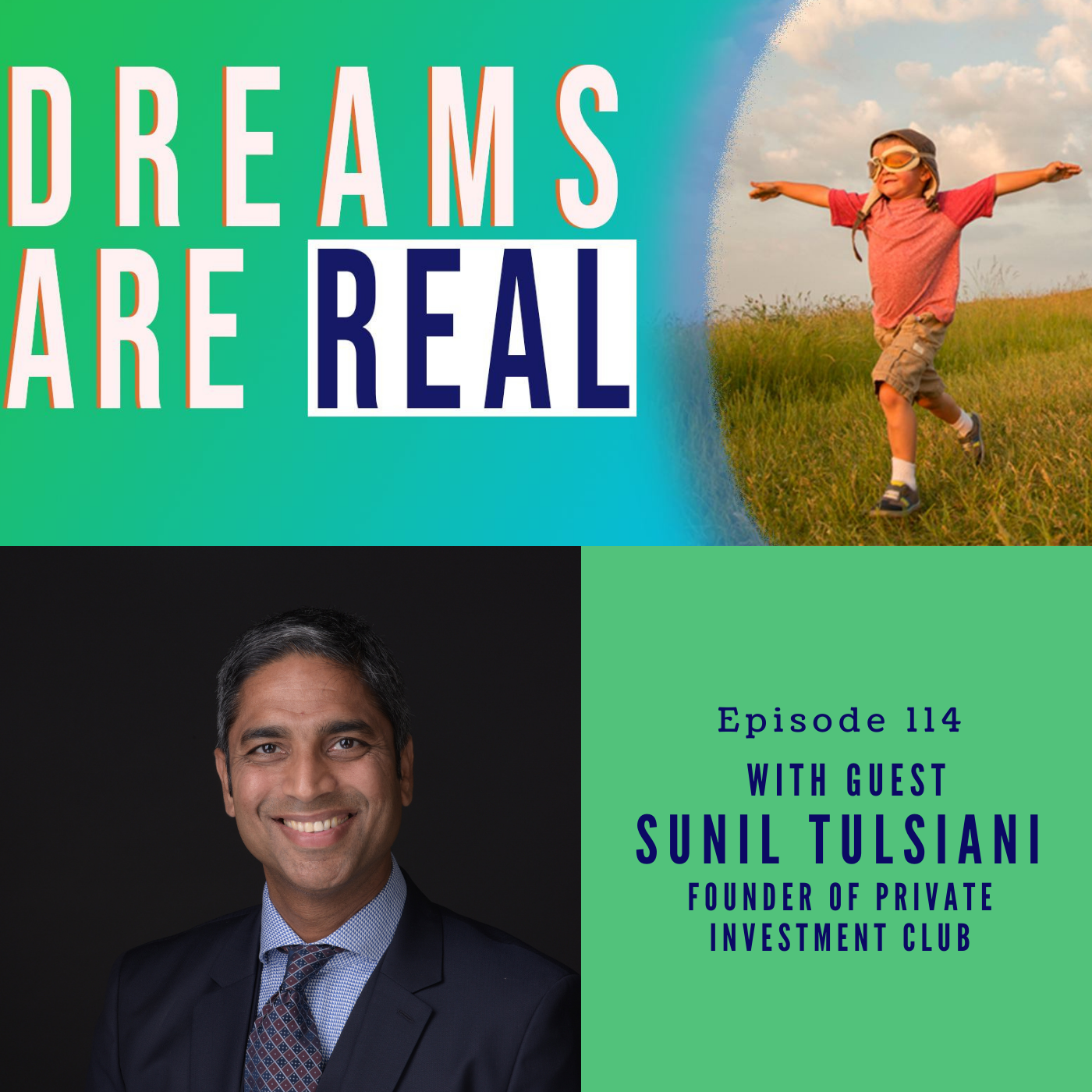 Ep 114: Sunil Tulsiani is a Real Estate Mogul with a mission: Make Financial Freedom the new normal