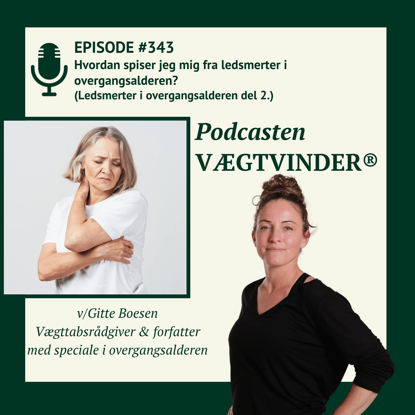 Hvordan spiser jeg mig fra ledsmerter i overgangsalderen? (Ledsmerter i overgangsalderen del 2.)