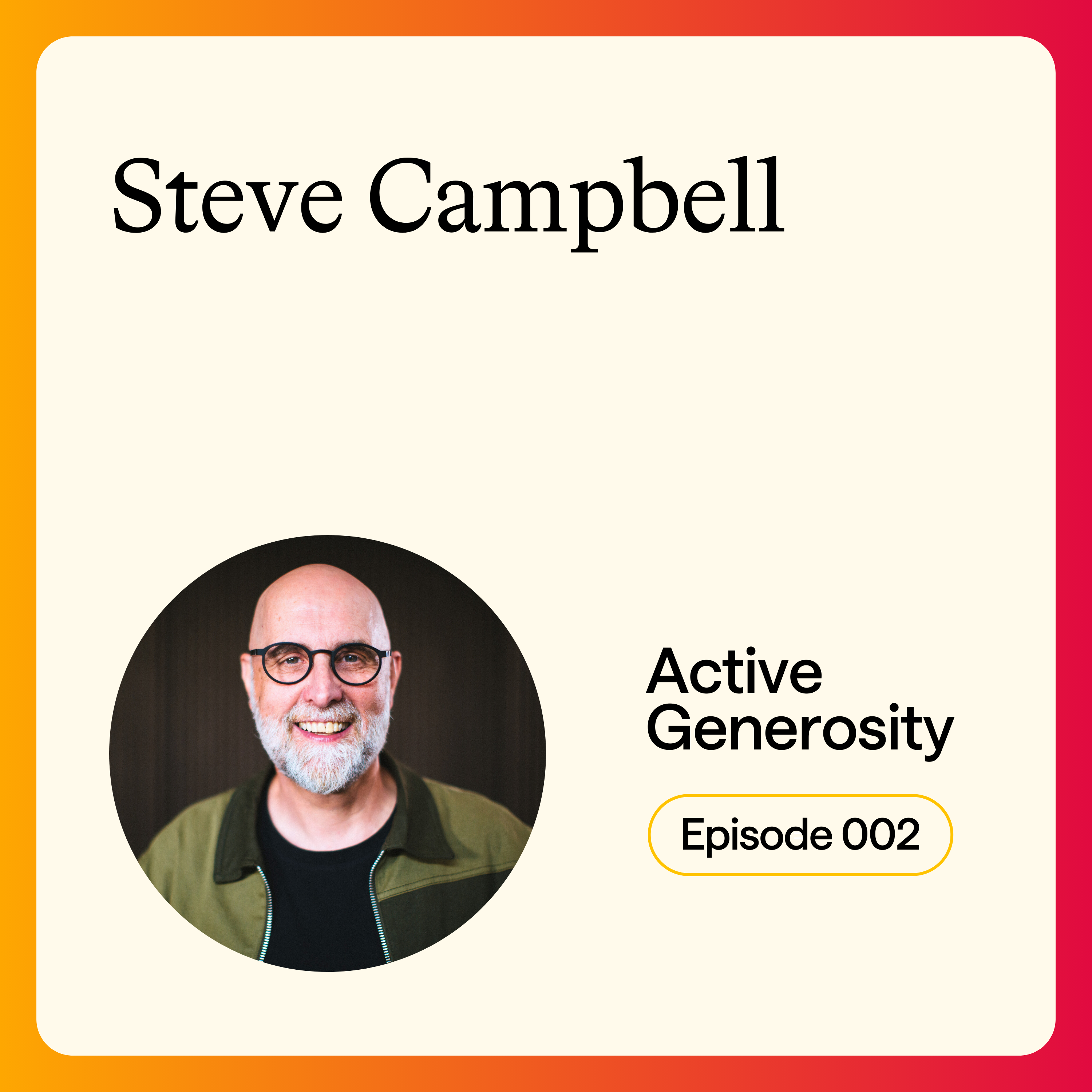 Active Generosity Podcast