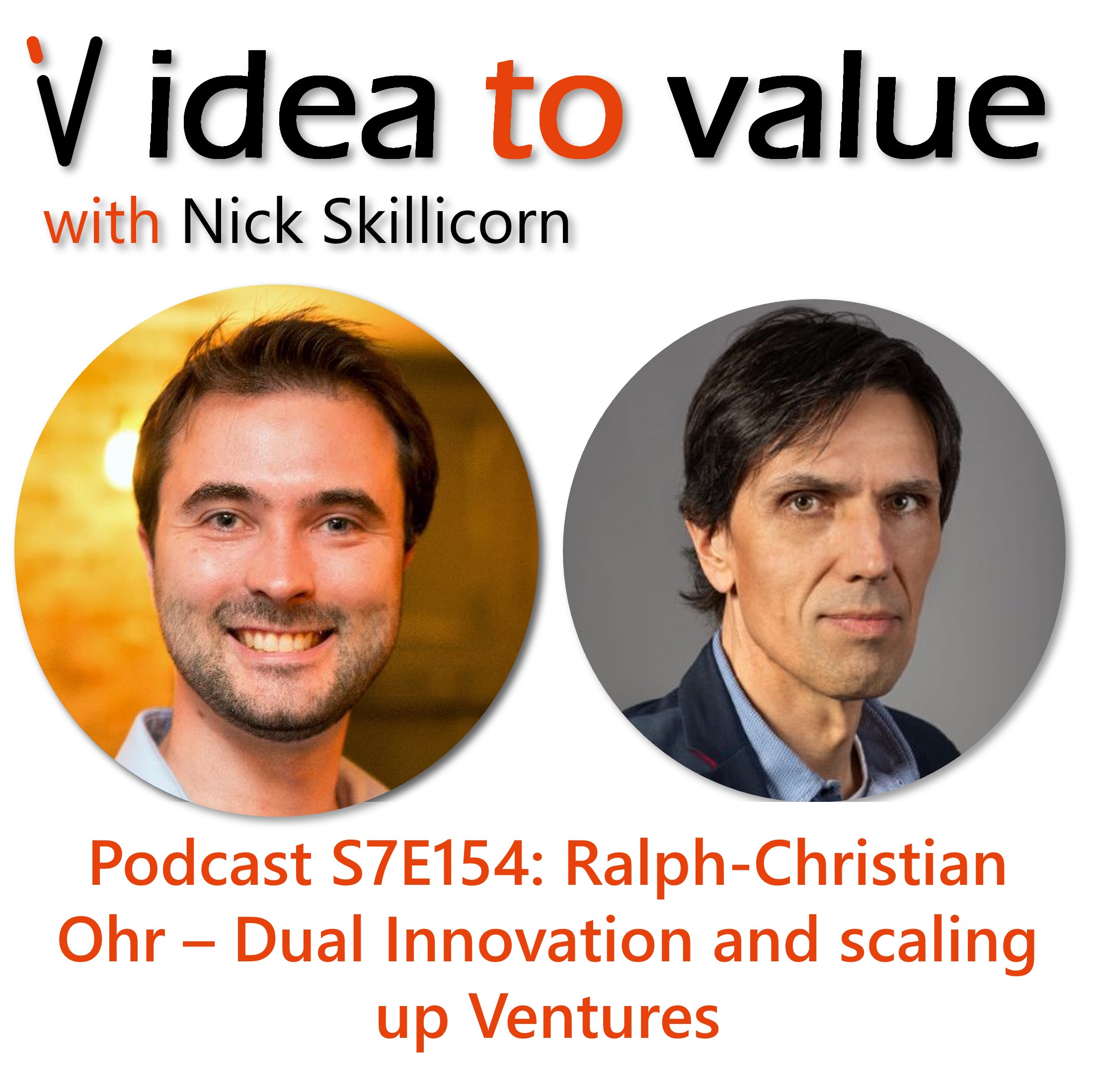 Podcast S7E154: Ralph Christian Ohr - Dual Innovation and scaling up Ventures