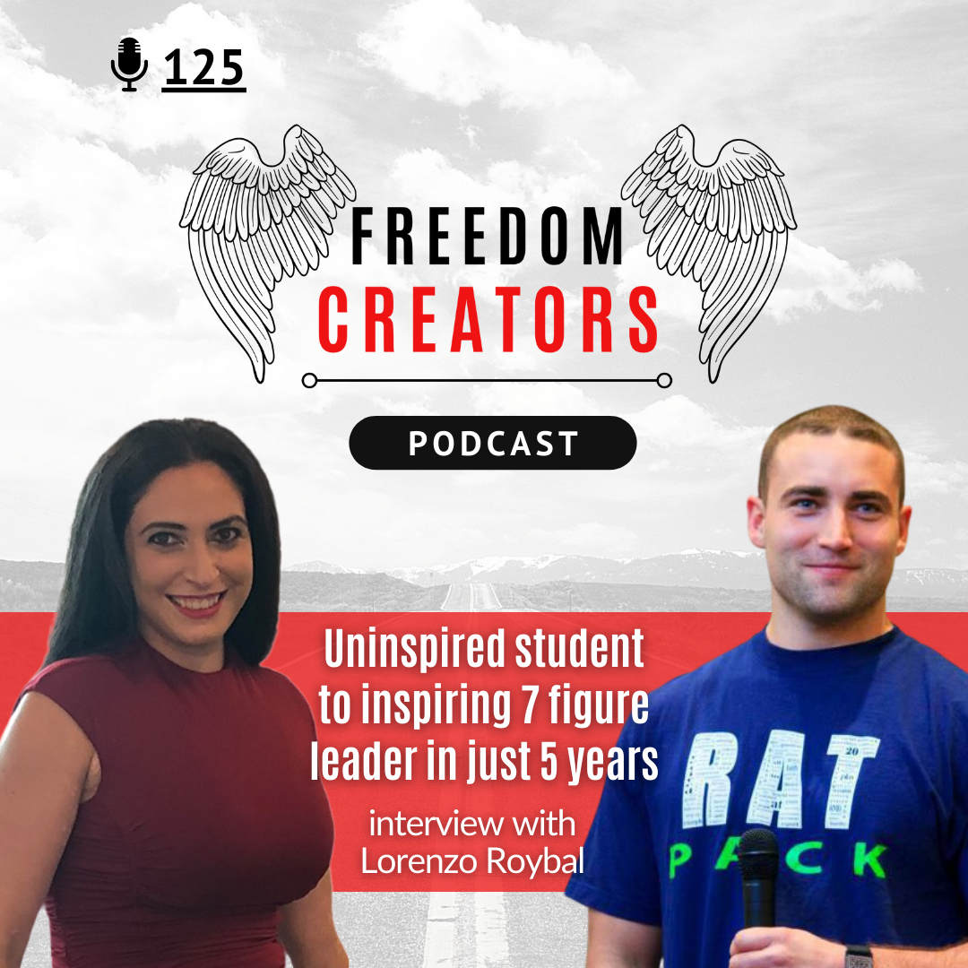 125. Uninspired college student to inspiring 7 figure leader, in just 5 years - Interview with Lorenzo Roybal