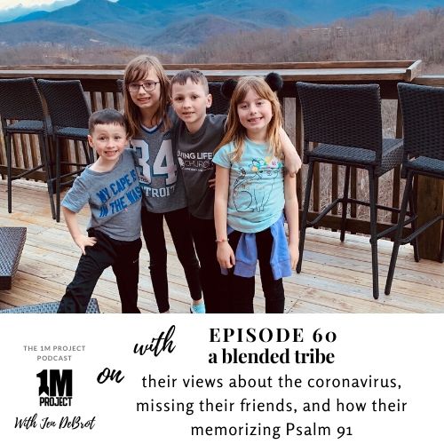 1M Project Podcast with a blended tribe
