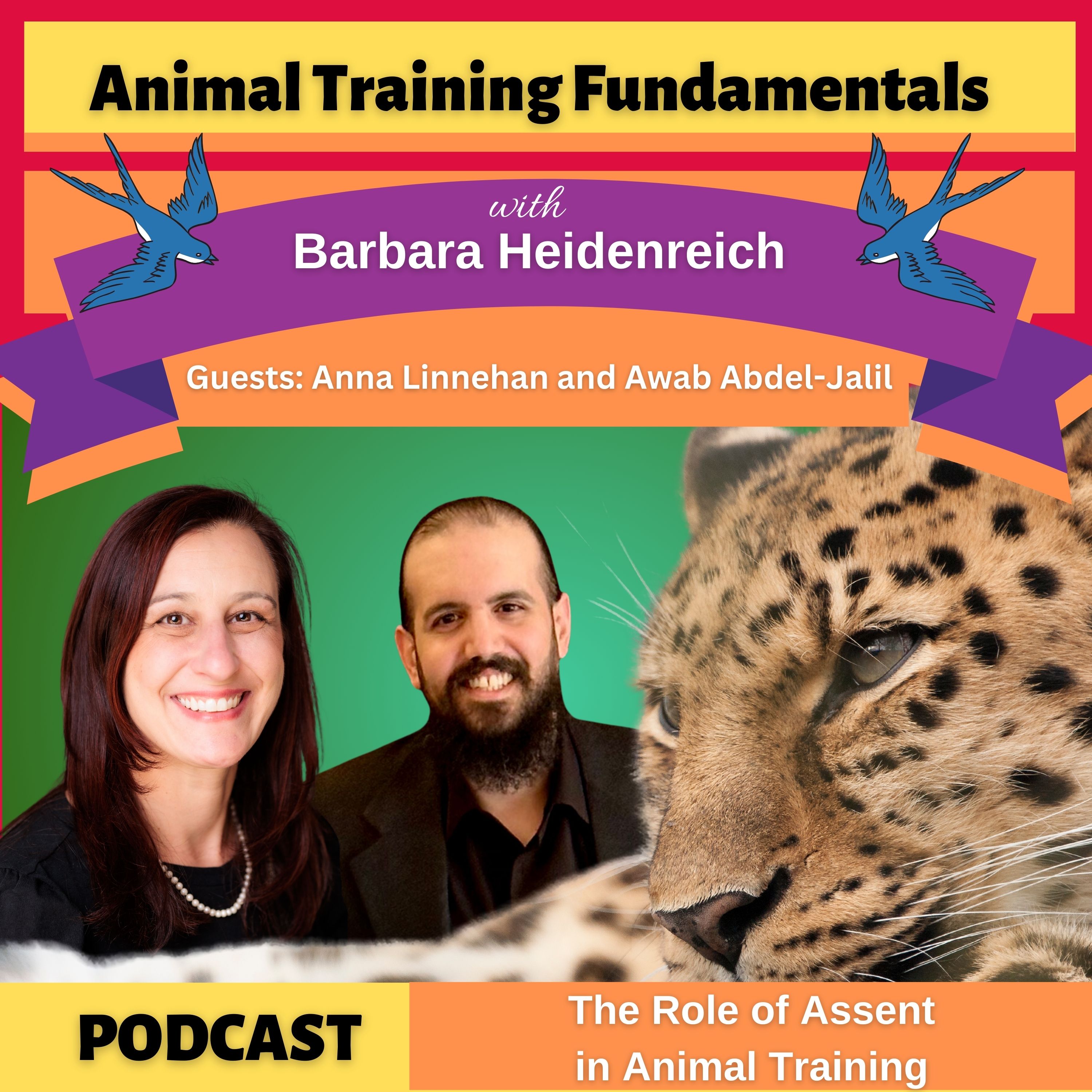 40 - The Role of Assent in Animal Training with Anna Linnehan and Awab Abdel-Jalil