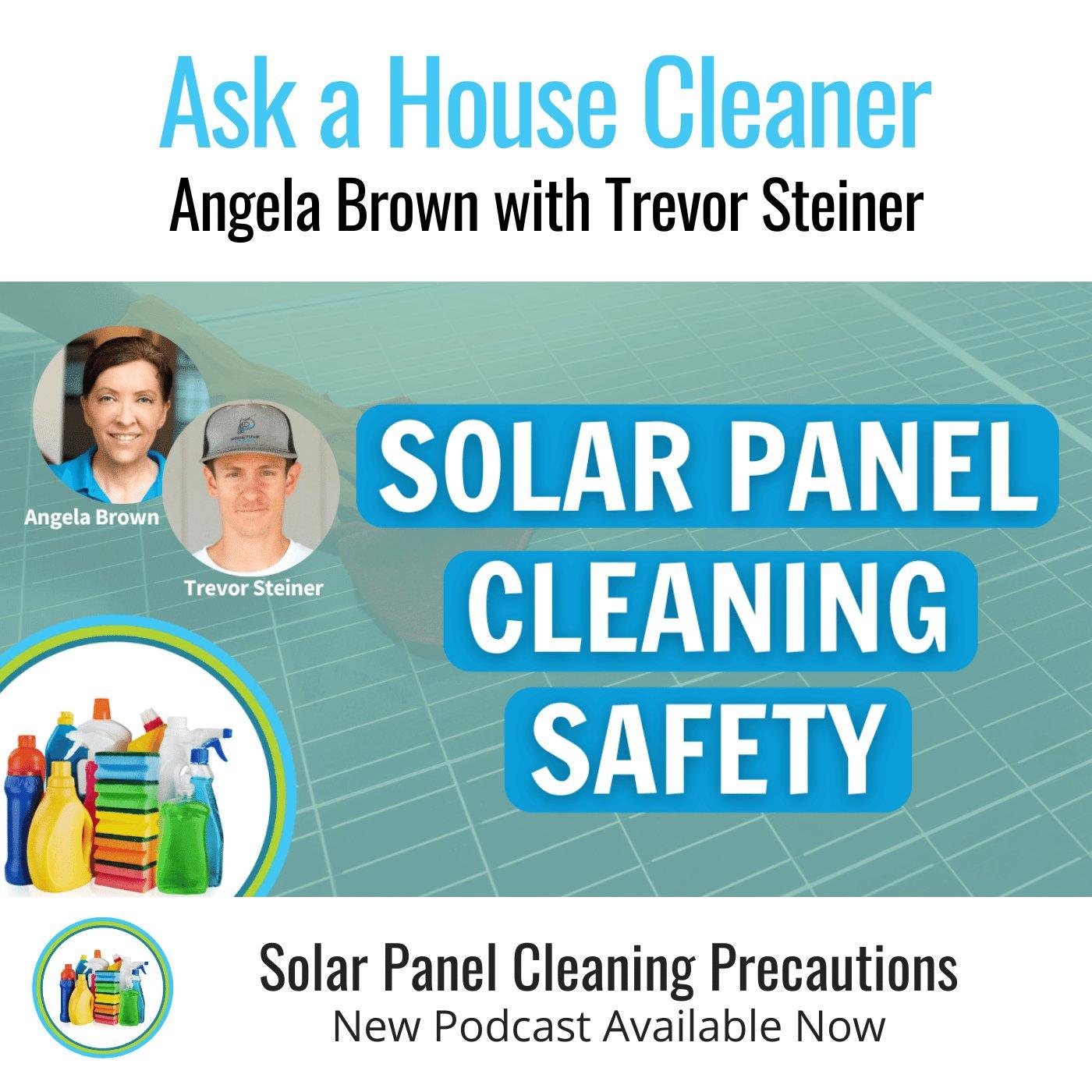 Safety Precautions While Cleaning Solar Panels with Trevor Steiner