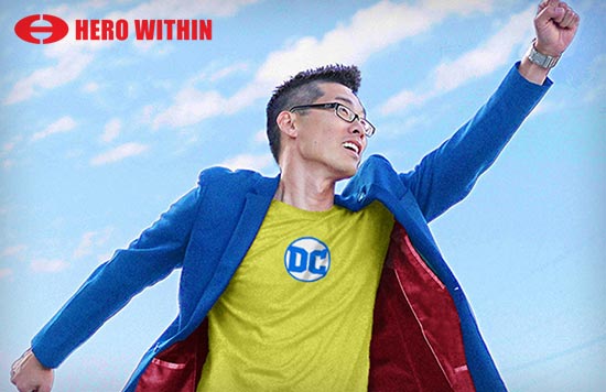 Tony Kim, founder of nerd fashion company Hero Within
